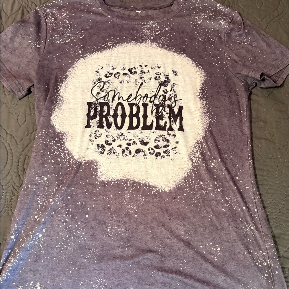 Purple Graphic T-Shirt